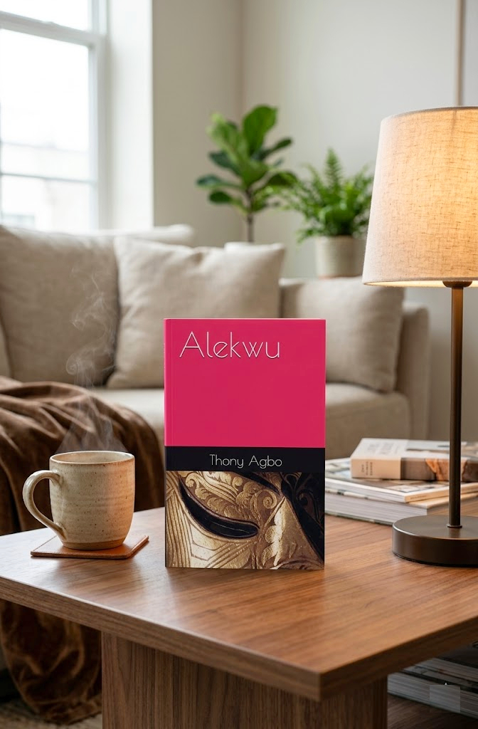 ALEKWU by Thony Agbo (Book Cover display / THTV Shot)